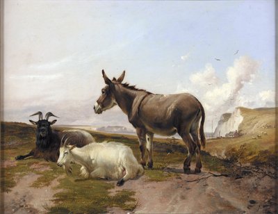 On the Downs by Thomas Sidney Cooper